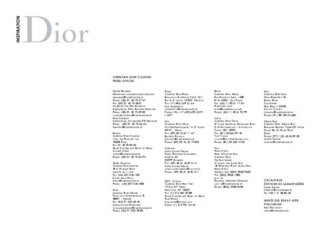 organigramme dior parfums|parfums christian dior staff.